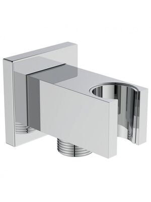Держатель Ideal Standard IDEALRAIN настенный для лейки с подводом на воду резьба 1/2, хром BC771AA