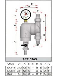 ������ FAR 1" �, 300���, ��� ��������, ���������� ����������, Max: 95 �C, 25 ��� , FA 39A3 1