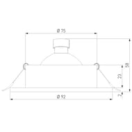 ������������ ���������� Elektrostandard 1061/1 MR16 WH, �������