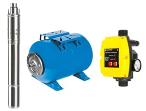 Насосная станция UNIPUMP АКВАРОБОТ ECO VINT 1-24 370Вт, 24л, напор 73м, 33,3л/мин