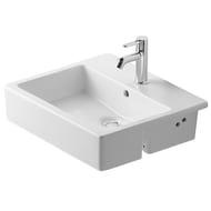 Умывальник встраив. до половины DURAVIT VERO 550х470х170 отверстие под смесит.,перелив 0314550000