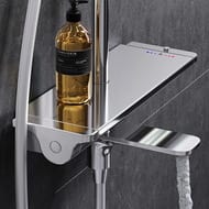 Душевая система AM.PM Spirit 2.0 F0770A500 термостат, излив поворотный, верхний/ручной душ