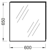 Зеркало Jacob Delafon OLA 60см EB1080-RU