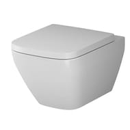 Унитаз подвесной AM.PM Spirit 2.0 FlashClean безободковый, с сиденьем микролифт C701701SC