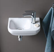 Рукомойник DURAVIT DuraStyle 360х220х120 отверстие под смес. справа, без перелива 0713360000