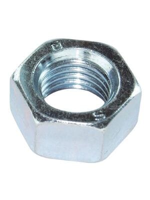 Гайка шестигранная DIN 934 ZN M6 оцинкованная сталь(12шт)