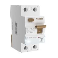 ���������� ��������� ���������� 1P+N 40 A 30 m� �� 6 k� Werkel W912P406
