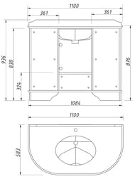    Caprigo  110 bianco 1100930580   12414-031G