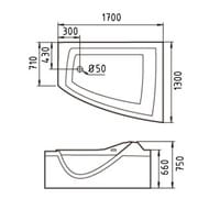 �������������� ����� Gemy G9056 B R (1700�1300�750) ������������, ���������, �����������