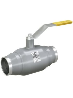 Кран шаровый приварной LD DN 40 PN40 стальной полнопроходной L=215мм КШ.Ц.П.040.040.П/П.02