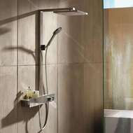 Душевая система Hansgrohe Raindance E 300 Showerpipe 350 термостат,верхний и ручн.душ,хром 27361000