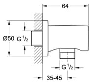 ��������� ����������� Grohe Rainshower 27057GN0 �����. �������, �������� ������� �������