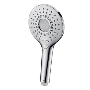 Лейка для душа WasserKRAFT A101 3 режима, ABS-пластик, цвет: хром