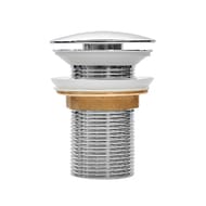 Выпуск для умывальника IDDIS Optima Home без перелива, хром, OPHG000i88