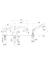 ��������� �� ���� ����� Migliore MAYA �� 3 ���������, ���� ML.MAY-8950.CR