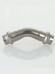 Пресс угольник VALTEC 76.1х76.1, 45° нерж. сталь, VTi.959.I.007676