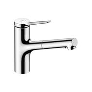 Смеситель Hansgrohe Zesis M33 2jet для кухни 150мм Eco, с вытяжным душем, хром 74810000