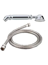 Уценка! Лейка для душа Sturm Luxury LUX-EMI-98053-CR со шлангом, цвет: хром