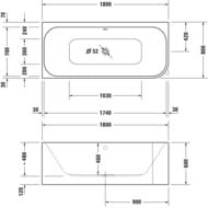 ����� ��������� Happy D.2 Plus 1800�800 � ���� �����, �����/������ ������ ���. 700449800000000