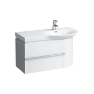 Тумба под умывальник Laufen CASE for Palace 4.0150.2.075.475.1 (840х375х450) левая, 2 ящика, белый глянец