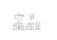 ����� � ��������� Vitra Root Groove 805�470�670��, ���������, 2 �����, ����: ����� ������� 69438