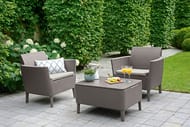 �������� ������ KETER SALEMO BALCONY SET (75x66,5�76), 2 ������+����, �������� - �����