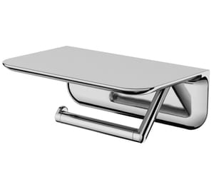 Держатель для туалетной бумаги AM.PM Sensation с полкой, хром A30341500