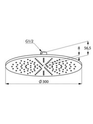   KLUDI A-QA DN15  300,  6433005-00