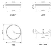 �������� ��������� GSG Cruise CRLAVRO45000 (450�450�135), ����� ���������