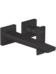 Смеситель Hansgrohe Metropol 32526670  для умывальника, однорычажный, внешняя часть, черный матовый — миниатюра 1