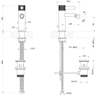 ��������� Gessi Inciso 58007.031 ��� ����, �������������, � ������ ��������, ����