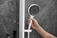 Душевая система Hansgrohe Rainfinity Showerpipe 360 1jet скрытый монтаж белый матовый 26842700