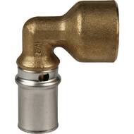 Угольник-переходник STOUT 1/2"Вх16 для металлопластиковых труб прессовой SFP-0010-001216
