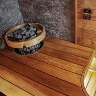 ������������� ���� HARVIA Cilindro BLACK STEEL PC90XE �� �������� ������� HPC9004MXE