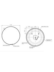 ������� Cersanit ECLIPSE smart 1000x1000 � ����������, �������, ������ ����� 64149