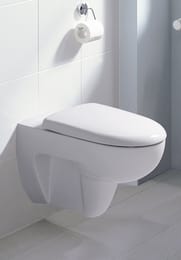 Унитаз подвесной Geberit Renova T54 (370х540) безободковый, сиденье микролифт QR 500.801.00.1