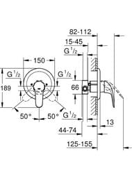 ��������� Grohe EuroEco 32742000 ��� ���� ������������, ������������� + ���������� ��������