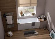 Ванна акриловая Aquanet TESSA 170x70 прямоугольная, без гидромассажа, без обвязки 204045/242924