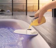 Ванна отдельностоящая JACUZZI ARGA (1750х850х570) гидромассаж, подсветка ARG101C0118
