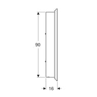 �������-���� Geberit ONE 500.496.00.1 1150�1000�160 � ����������, 3 ���������� ������, ���. ��������