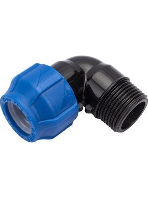 Уголок для труб ПНД, 40х1.1/4