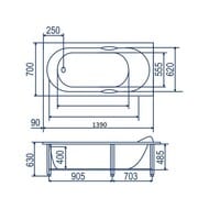 ����� ������������� BACH ����� 140�70�63 ������� 3, �����������+�������, ������������ ���������, ������