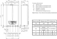 Двухконтурный газовый котел IMMERGAS Eolo Mythos 10 2 R (756х440х240) 10 кВт, закрытая камера