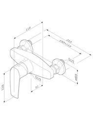 ��������� AM.PM Gem ��� ���� F90A20000 ���������, ����