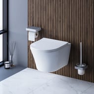 Унитаз подвесной Damixa Skyline (365х485х400) безободковый с сиденьем микролифт DX35C1700SC