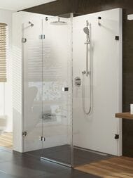 ������� ������ RAVAK BRILLIANT BSDPS-80/80L (795�795�1950) ��������� �����, ������, ����+Transparent