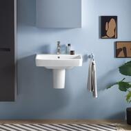 Умывальник Duravit No.1  650х460мм, с переливом, белый 23756500002