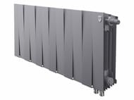 Радиатор биметаллический, 12 секций ROYAL THERMO PianoForte 300 Silver Satin VDR RTPSSVDR30012