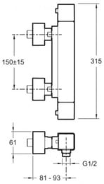  Jacob Delafon STRAYT  , ,  E9096-CP