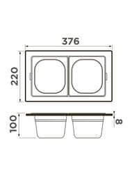 ��������� Omoikiri  DC-04-2 LG, ����������� ����� , ���� ������� ������ 4999086